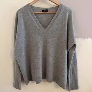 Jcrew 100% Cashmere Boyfriend Sweater